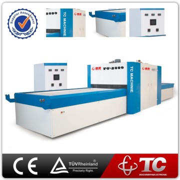 Hot Glue Two Working Position Curved Membrane Vacuum Laminating Machine