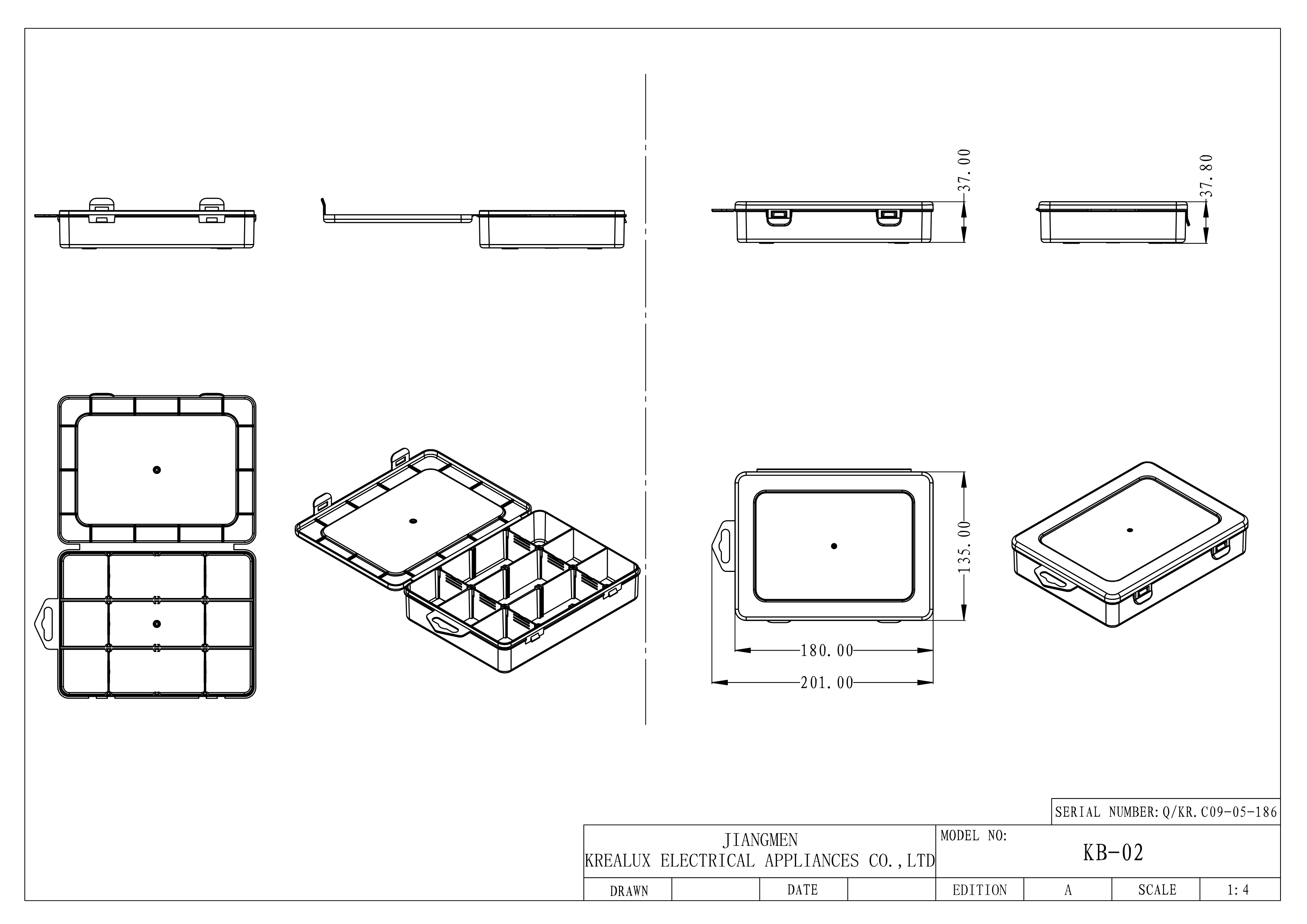 Beleks Plastic Packing Boxes