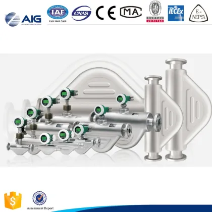 Coriolis Mass Flow and Density Meter
