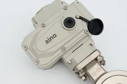 Electric high-performance butterfly valve