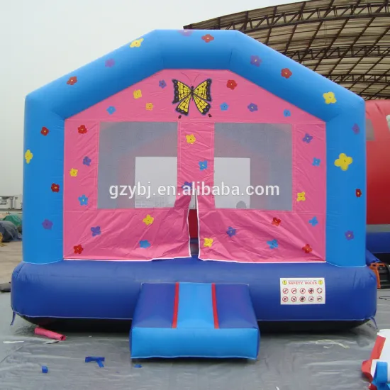 pvc tarpaulin material inflatable bouncer jumper/princess bouncy castle