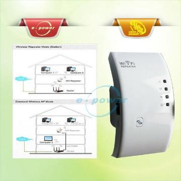 E-Power New Wifi Repeater Expander 300Mbps 2dBi Antennas ED502