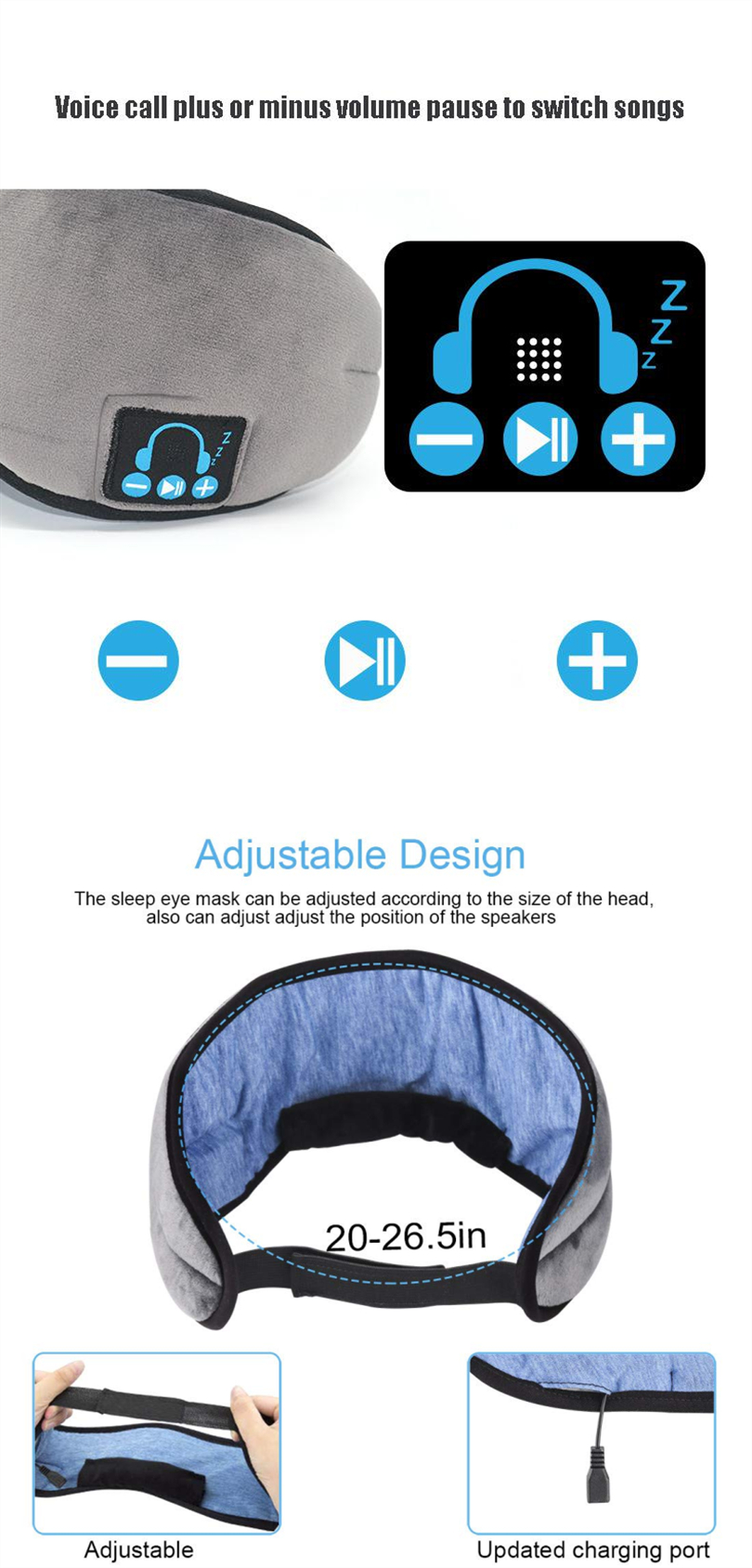 Bluetooth Eye Mask