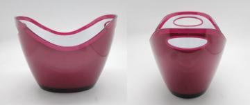 Hotsale plastic double wall ice bucket