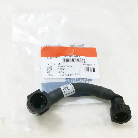 Diesel engine parts fuel supply tube 4983831
