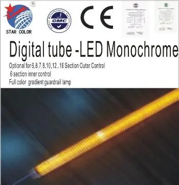 Monochrome LED digital Lamp
