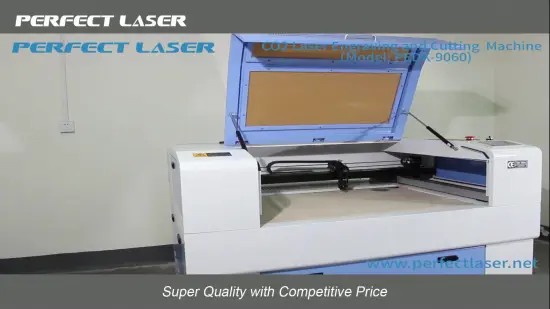 Wood 9060 Co2 Laser Cutting Engraver Machine Acrylic MDF Sheet Engraving With Enclosed Cabinet