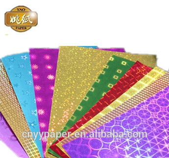laser film laminated paper