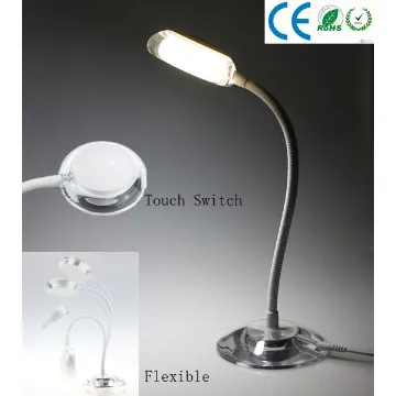 hotel decoration modern lights for home-goose neck with touch