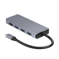 Двойной монитор док-станции 10-в-1 USB-C