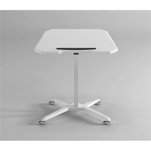 Angle adjustable bed side desks