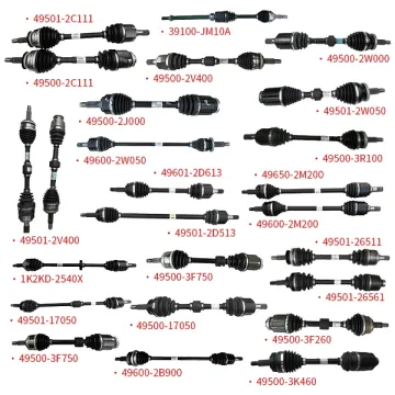 Korean-made Auto Parts: Drive Shaft Assembly for Hyundai, Kia, and SsangYong Vehicles - OEM Half Shaft Solutions