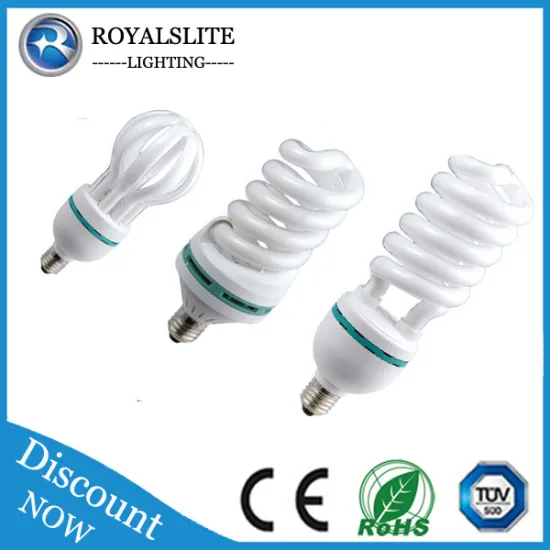Half spiral energy saving lamp AISHI capacitor energy saving light bulb