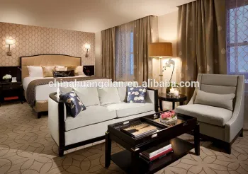 King size hotel bedroom set, solid wood king size bedroom set HDBR1127                        
                                                                                Supplier's Choice