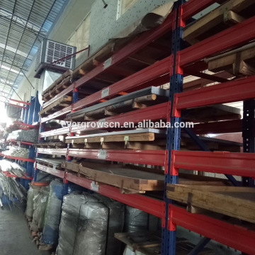 Warehouse storage heavy duty pallet tear drop pallet racking system