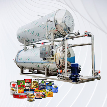 Horizontal Small Canner Autoclave Sterilizer for Bottles and Retort Pouches
