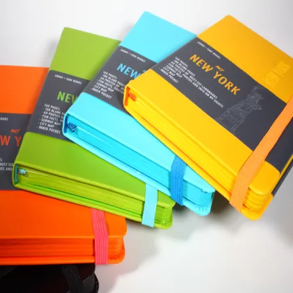 Personalized Notebook agenda printing with elastic and jacket