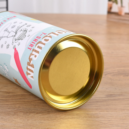 Custom Printed Food Packaging Paper Tube Tea Box