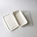 750ml tray with PET and Bagasse lids