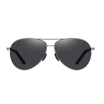 Nuovo Fashion Silver Frame Aviator Occhiali da sole per uomini