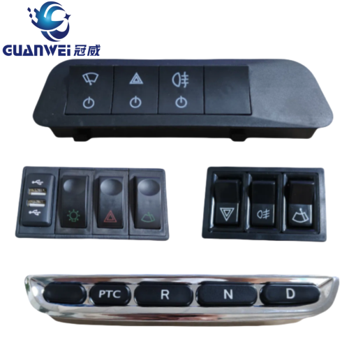 Car multifunctional combination panel