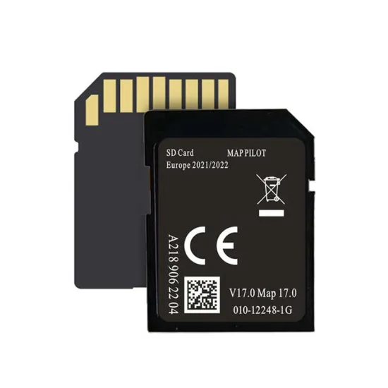 Mercedes Benz A218 V15 Navi SD Card with Custom Logo for GPS Navigation