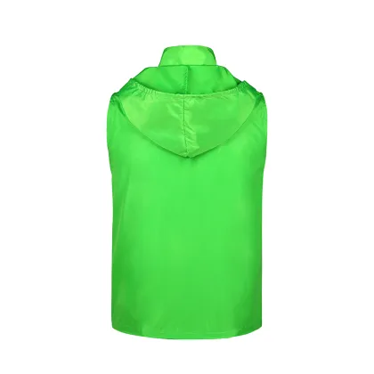 Detachable collar cap vest