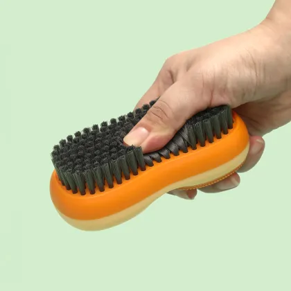 Second Generation Multifunctional Plastic Cleaning Brush for Laundry and Household Use