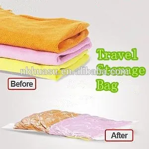 bedding roll-up vacuum storage bag