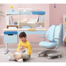 study table and chair with storage