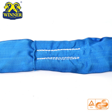 8T Heavy Duty Polyester Round Sling Lifting Belt Sling