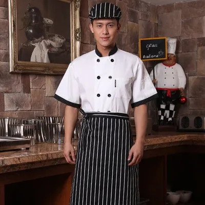 New chef clothes, kitchen cooking clothes, executive chef uniform