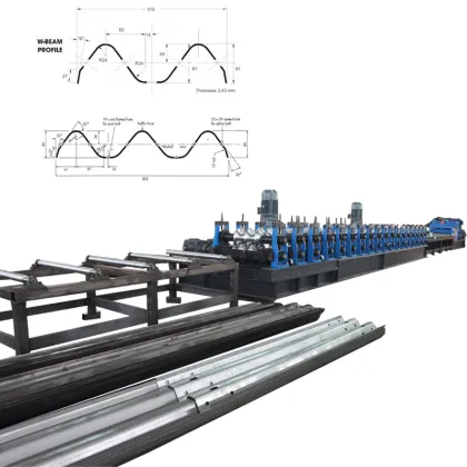 High-speed Guardrail Roll Forming Machine for Highway Guardrails