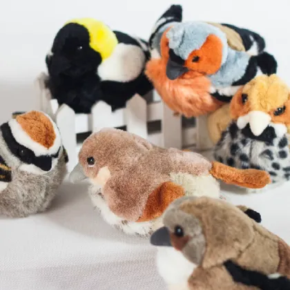 Vivid Long Plush Stuffed Toy Dodo Bird, Cute Stuffed Bird Toy, Stuffed Plush Bird