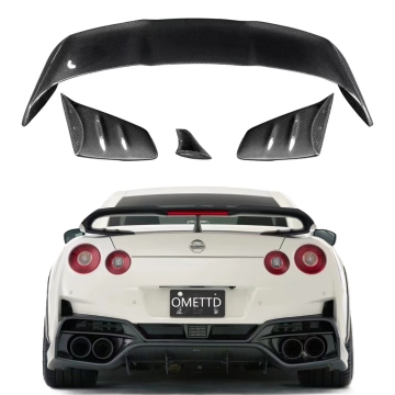 OEMスタイルGTRカーボンファイバーネタバレ翼for日産GTR R35