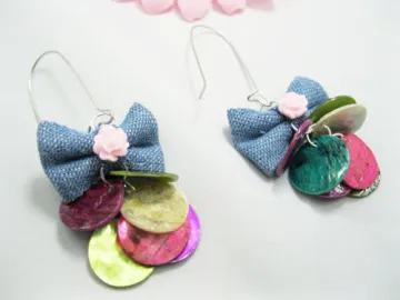 Flower Promotional Earrings