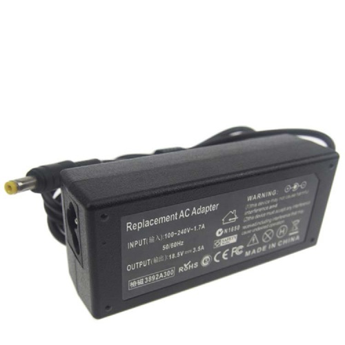 Adattatore CA per laptop da 65 W 18,5 V per caricabatterie HP