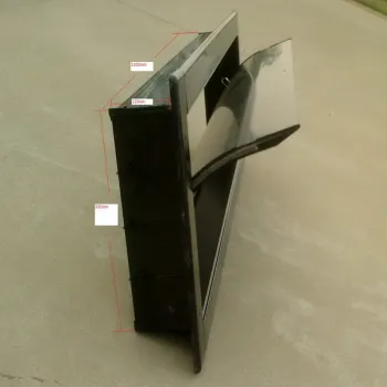 Huabo black poultry equipment inlets