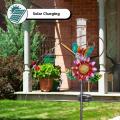 Solar Butterfly Rain Gauges with Glass Tube