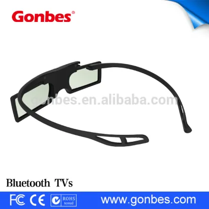 Button Battery bluetooth connection 3d glasses polarized 3d glasses for panasonic tv