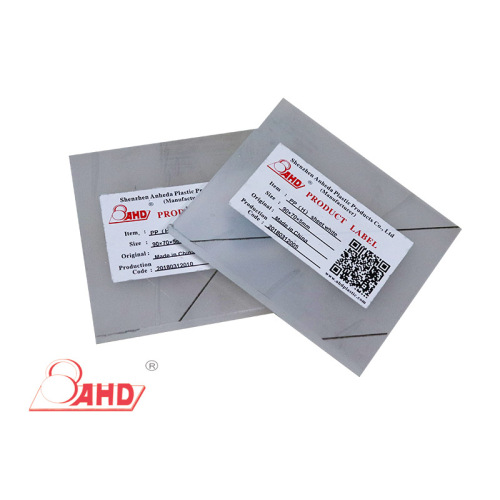 PP Plastic Polypropylene Sheets Plate For Chemical