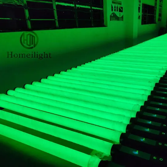 Portable Used LED Tube Pixel Night Club Night Lighting RGBWA 360 Degree Matrix DMX
