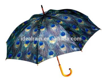 New model full heated peacock umbrella