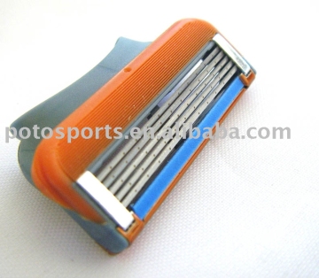 branded razor blade