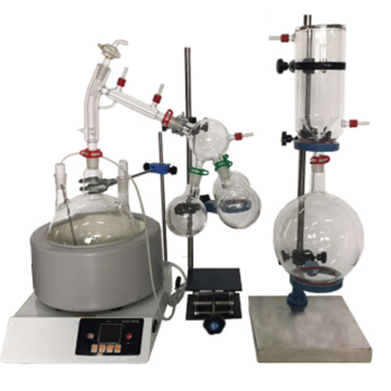 Essentiële oliedistillatiekit: glaswerk- en scheidingsapparatuur