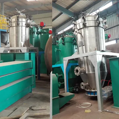 Vertical SS316 food grade coconut oil filter press