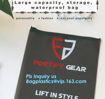 Slider zipper Clear pvc bag for clothes package, Eco-friendly slider zipper PVC bag clear PVC EVA packaging bag