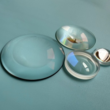 Lentes de menisco positivas/negativas de vidro óptico para imagens