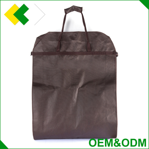 wholesale home dress cloths nonwoven garment bag dustproof storage suits cover non woven foldable plastic garment bag