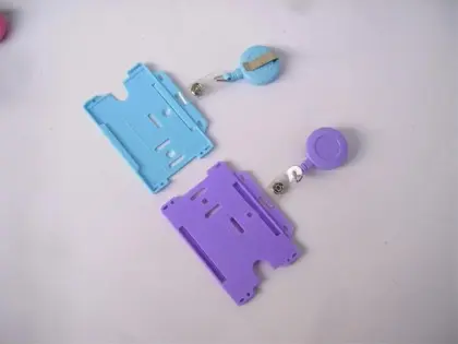Id Badge Holder With Lanyard/Reel Badge